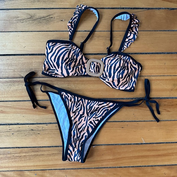 SHEIN Other - SHEIN Animal Print Bikini